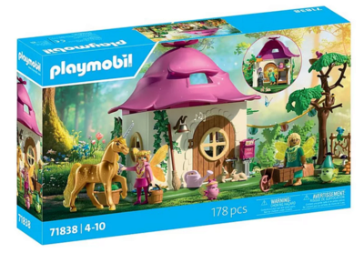 PLAYMOBIL 71838 Gemütliches Feenzuhause mit Goldeinhorn und Stall