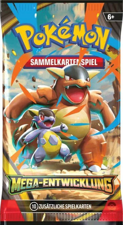 POKEMON 11594 PKM Pokémon ME01 Boosterpack Mega-Entwicklung