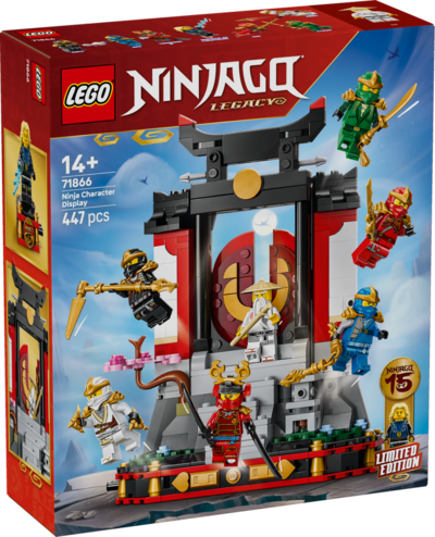 LEGO® NINJAGO 71866 15-jähriges Jubiläum: Ninja-Charaktere zum Ausstellen