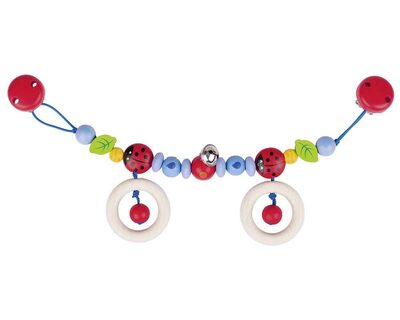 HEIMESS 736310 Kinderwagenkette Marienkäfer