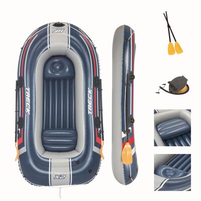 BESTWAY 61068 Schlauchboot Hydro-Force™ Raft-Set' 255 x 127 cm