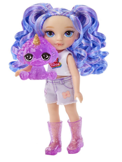 MGA 531234-EUC Rainbow High Littles Amethyst