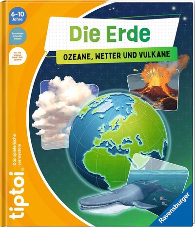 RAVENSBURGER 49296 tiptoi® Die Erde: Ozeane, Wetter und Vulkane