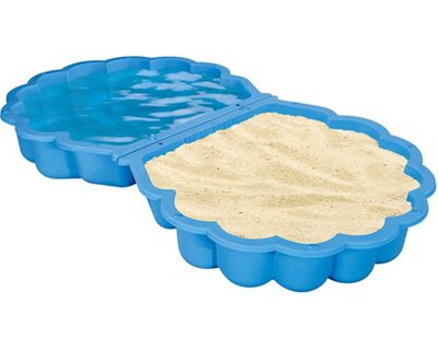 idee+spiel 820-00752 2-teilige Sand- und Wassermuschel