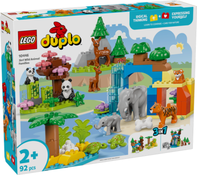 LEGO® DUPLO® 10446 Wildtier-Familien 3-in-1-Set