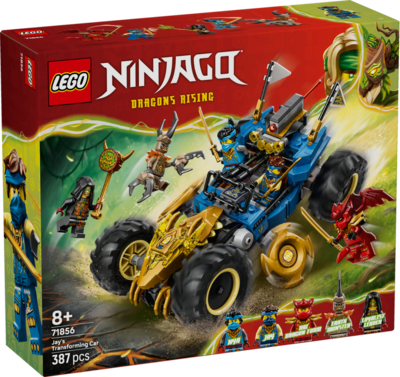 LEGO® NINJAGO 71856 Jays Transformationsflitzer
