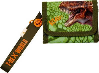 DIE SPIEGELBURG 22617 Portmonee T-Rex - T-Rex World (mit Schlüsselband)