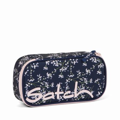 SATCH SAT-BSC-001-9AG satch Pencil Box Bloomy Breeze dark blue, rose, white