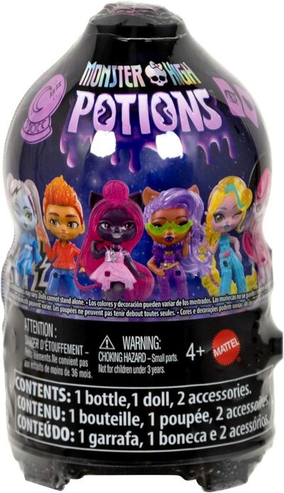 MATTEL JCX99 Monster High Kristallkugel Minipuppen, Überraschungsinhalt