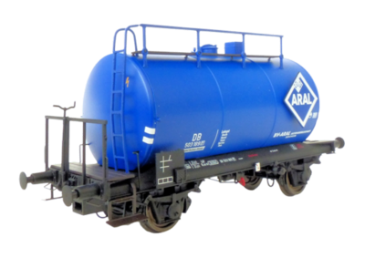 EXACT TRAIN EX20605 H0 30m3 Leichtbau Uerdinger Bauart Kesselwagen ARAL Blau, DB , Ep. III