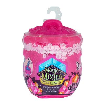 MOOSE TOYS 300062 Magic Mixies Mixlings S3: Magischer Kessel mit 2 Figuren (Überraschungsinhalt)
