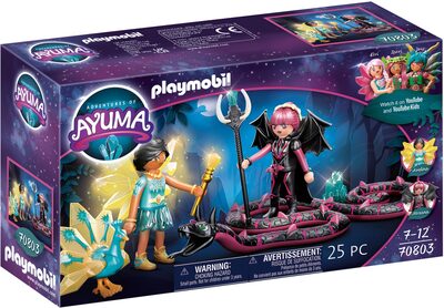 PLAYMOBIL® 70803 AYUMA Crystal Fairy und Bat Fairy mit Seelentieren