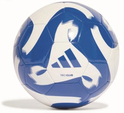 ADIDAS H57798 Fussball Trio club, Größe 5, weiß-blau