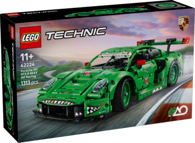 LEGO® Technic 42224 Porsche 911 GT3 R REXY AO Racing Rennwagen