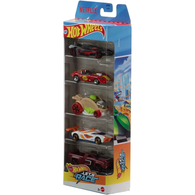 HOT WHEELS JDR20 1:64 Hot Wheels Let's Race 5-Pack