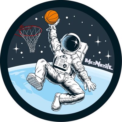 McNeill 3463800004 McAddys zu Schulranzen Space: Astronaut,Basket