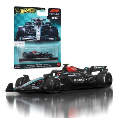 HOT WHEELS JBM16 Hot Wheels Race - Mercedes-Benz |2024 Livery Lewis Hamilton