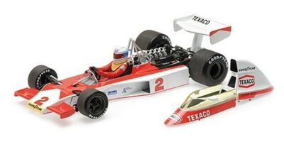 MINICHAMPS® 530751802 1:18 MCLAREN FORD M23 - 'TEXACO' - JOCHEN MASS - 1975