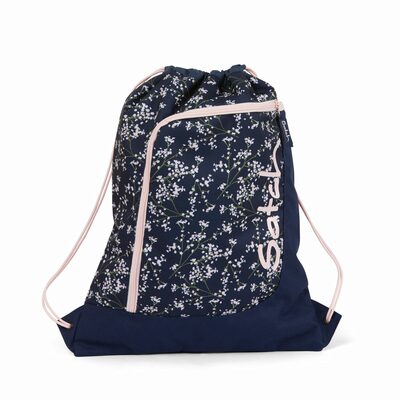 SATCH SAT-SPO-001-9AG satch Gym Bag Bloomy Breeze dark blue, rose, white
