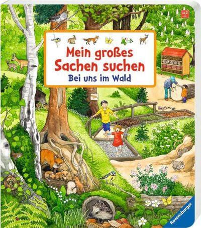 RAVENSBURGER 43843 Mein großes Sachen suchen: Bei uns im Wald
