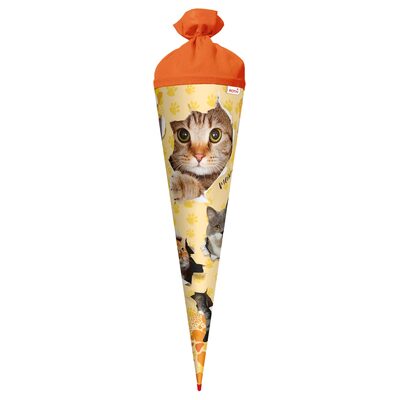 ROTH 677471 Motiv-Schultüte Katzenparty 70 cm