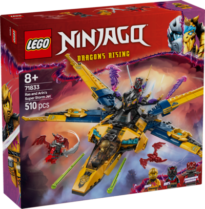 LEGO® NINJAGO 71833 Ras und Arins Super-Sturmflieger