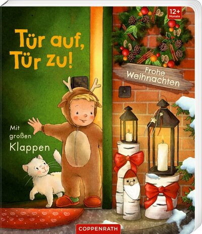COPPENRATH 64491 Tür auf, Tür zu! - Frohe Weihnachten