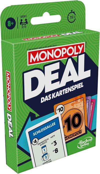 HASBRO G0351100 Monopoly Deal Kartenspiel