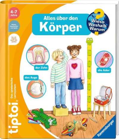 RAVENSBURGER 49228 tiptoi® Wieso? Weshalb? Warum? Alles über den Körper