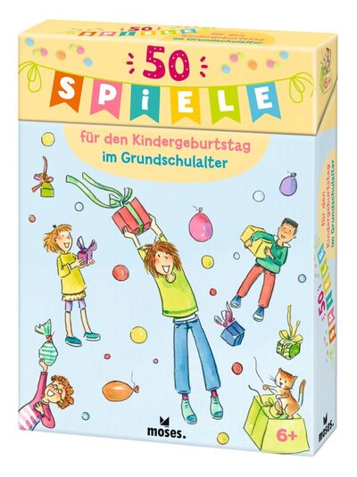 MOSES. VERLAG 53003 50 Spiele für den Kindergeburtstag im Grundschulalter
