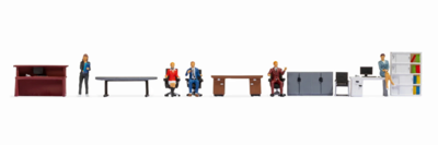 NOCH 16251 H0 Figuren-Themenwelt 'Büro'