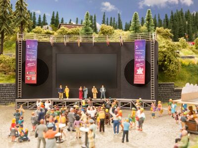 NOCH 66822 H0 micro-motion Open-Air Filmfestival