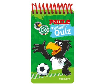 TESSLOFF 978-3-7886-2248-0 DFB Paules Quizblock Fußball (grün)