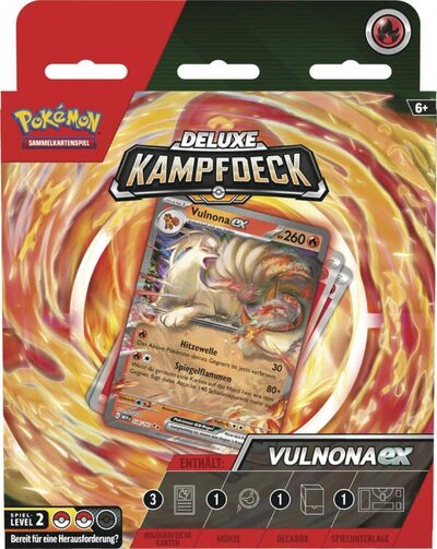 POKEMON 45788 PKM Pokémon Deluxe Battle Deck März 2024, sortiert
