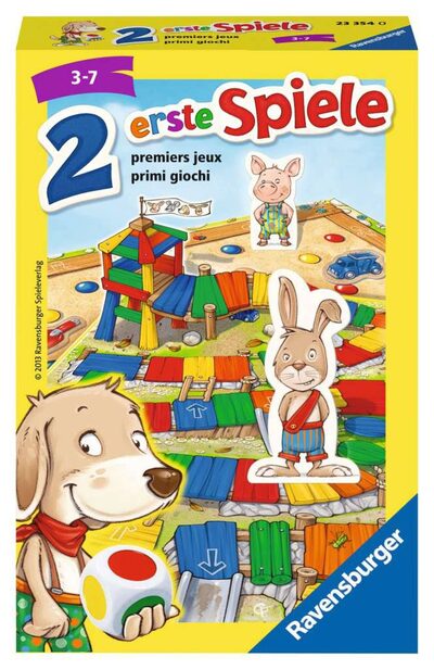 RAVENSBURGER 23354 2 erste Spiele