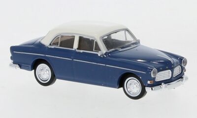 BREKINA 29239 1:87 / H0 Volvo Amazon 4trg blau, weiss, 1956,