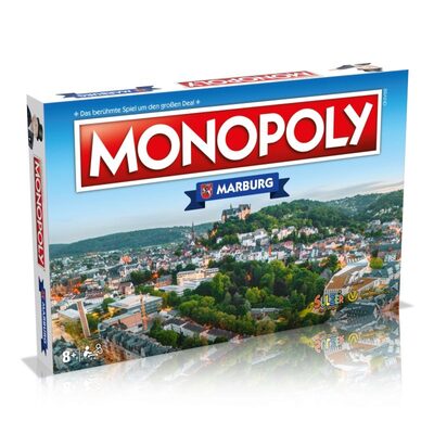 WINNING MOVES WM03187-GER-6 Monopoly Marburg