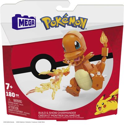 MEGA BRANDS GKY96 MEGA CONSTRUX Pokémon Medium Pokémon Glumanda
