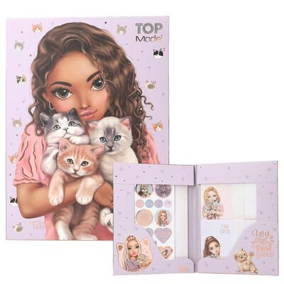 DEPESCHE 13618 TOPModel Briefpapier CAT LOVE