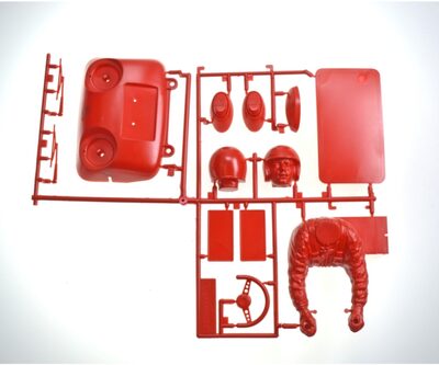 TAMIYA 319115431 P-Teile Kar./Fahrerfigur Mons