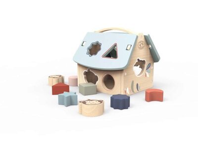 NICI SP1006 Steck- und Formsortier-Spielhaus