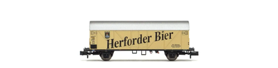 ARNOLD HN6429 N 2-achsiger Bierkühlwagen 'Herforder Bier', DB, Ep. III
