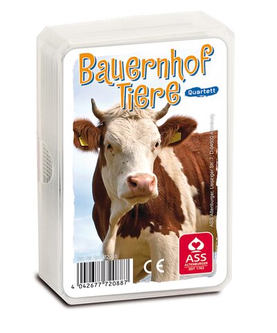 ASS 22572088 Tier-Quartett - Bauernhof Tiere