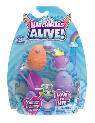SPIN MASTER 49045 Hatchimals Colleggtibles - Hatchimals Alive Nurture Pack #2 - Kinderwagen
