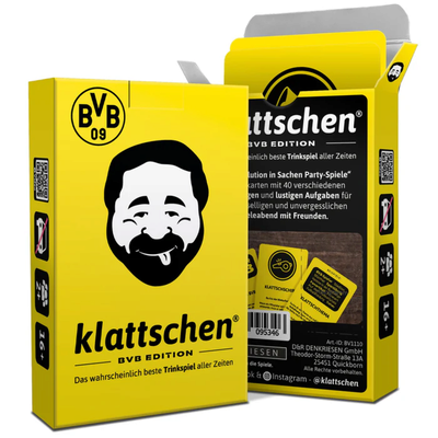 DENKRIESEN BV1110 klattschen® - Trinkspiel - BVB Edition