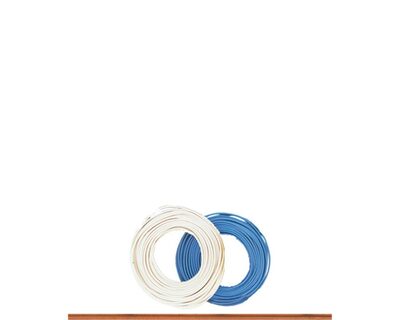 BRAWA 3139 Dopellitze 0,14 mm², 50 m Spule, weiss