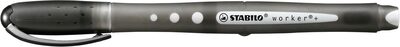 STABILO 2019/46 Tintenroller - STABILO worker+ colorful - medium - Einzelstift - schwarz