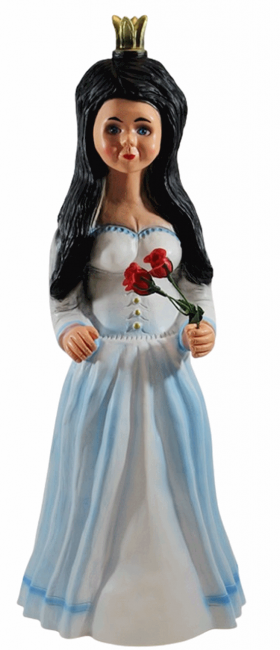 Deko Figur Schneewittchen Gartenfigur stehend Märchenfigur H 55 cm