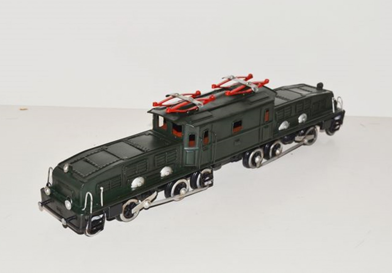 Blechmodell Nostalgie schweizer Güterzuglokomotive „Krokodil“ Lokomotive Oldtimer Modell Länge 52 cm