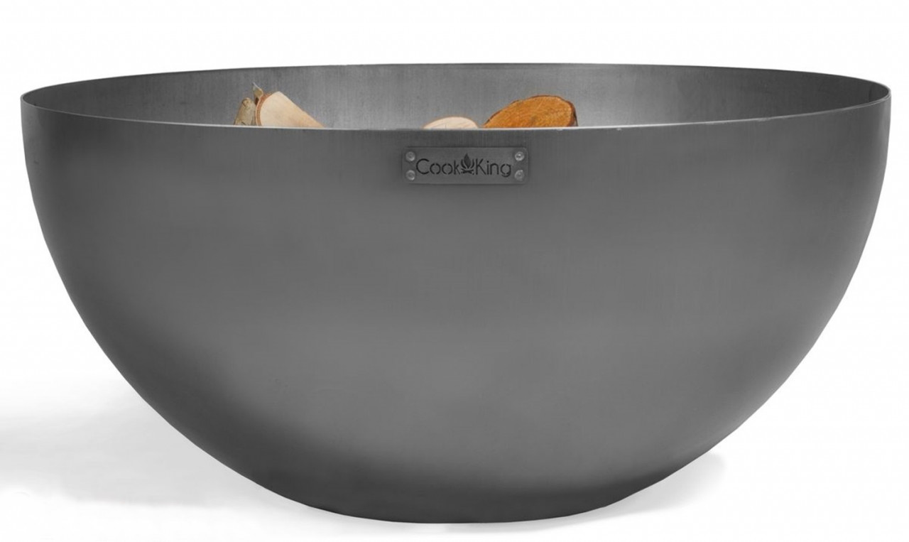 Feuerschale Premium „DALLAS“ Ø 85 cm aus Stahl Feuerstelle für den Garten als Grill oder Wärmequelle